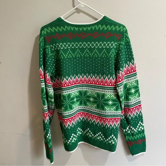 Christmas Moood Cow Sweater Working Bell Women’s Small Crazy Tacky Wacky Fun - Picture 5 of 8